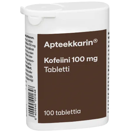 Apteekkarin kofeiini kofeiinitabletti