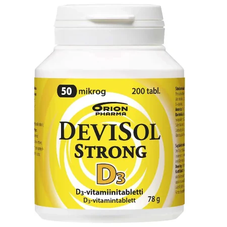 DeviSol Strong 50 mcg D-vitamiini