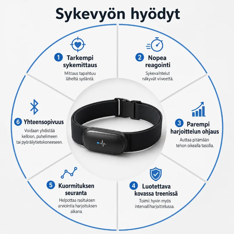 sykevyön hyödyt