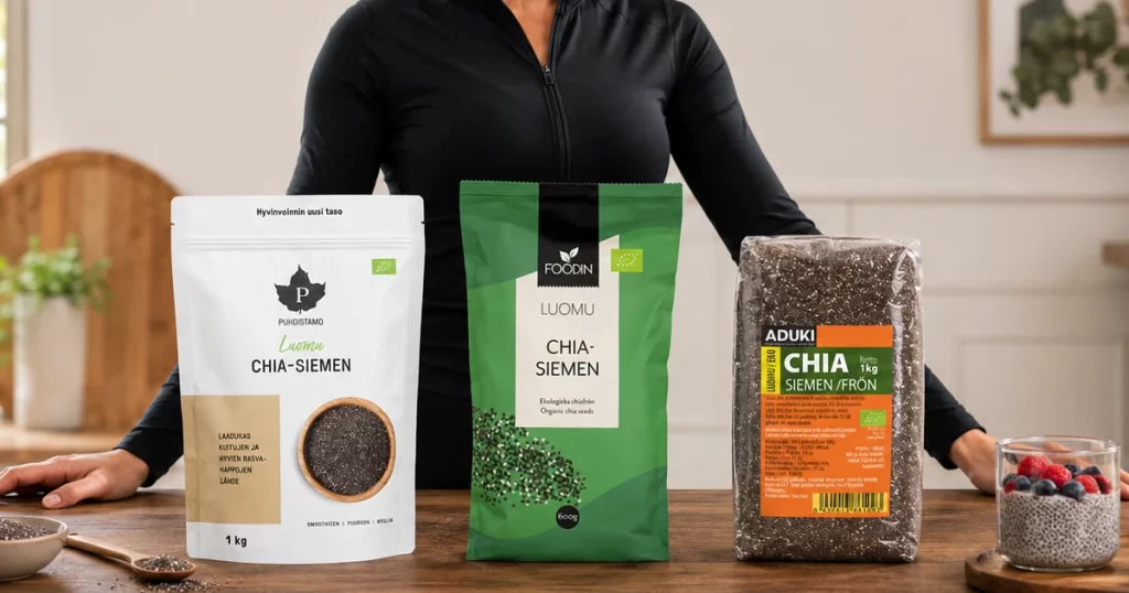 chia-siemenet vertailu