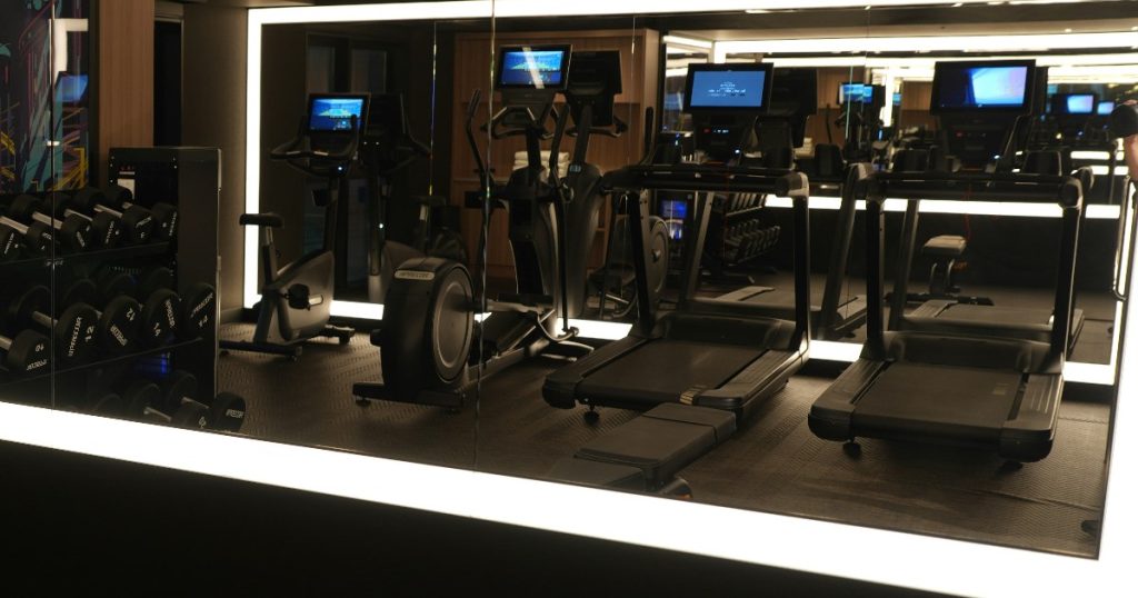 kävelymatto kuntosalilla