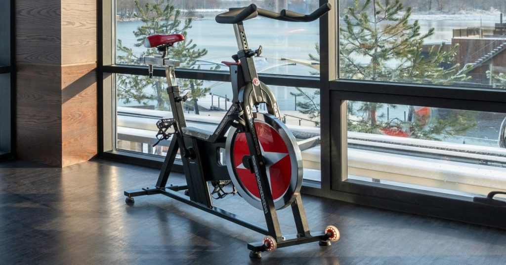 spinningpyörä salilla