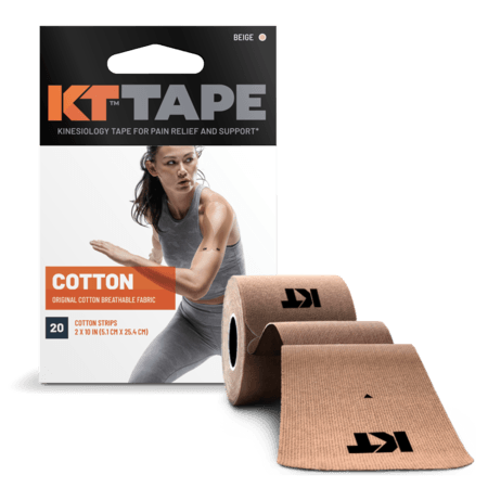 KT Tape Cotton Kinesioteippi (20x25 cm) - Beige