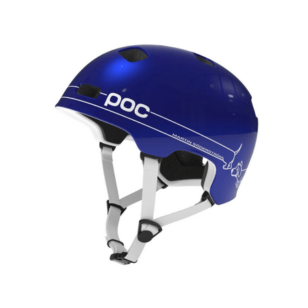 POC Crane Pure pyöräilykypärä - Söderström ed. Martin Blue - XL-XXL (59-62cm)
