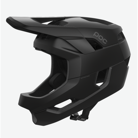 POC Otocon Full Face pyöräilykypärä - Uranium Black Matt - XS (48-52cm)