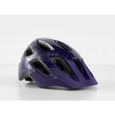 Bontrager Tyro Youth nuorten pyöräilykypärä - Purple Abyss/Azure - 50-55cm