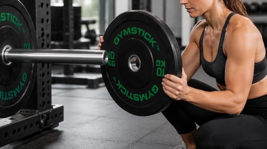 Gymstick Bumper Plate Levypaino - 10kg arvostelu