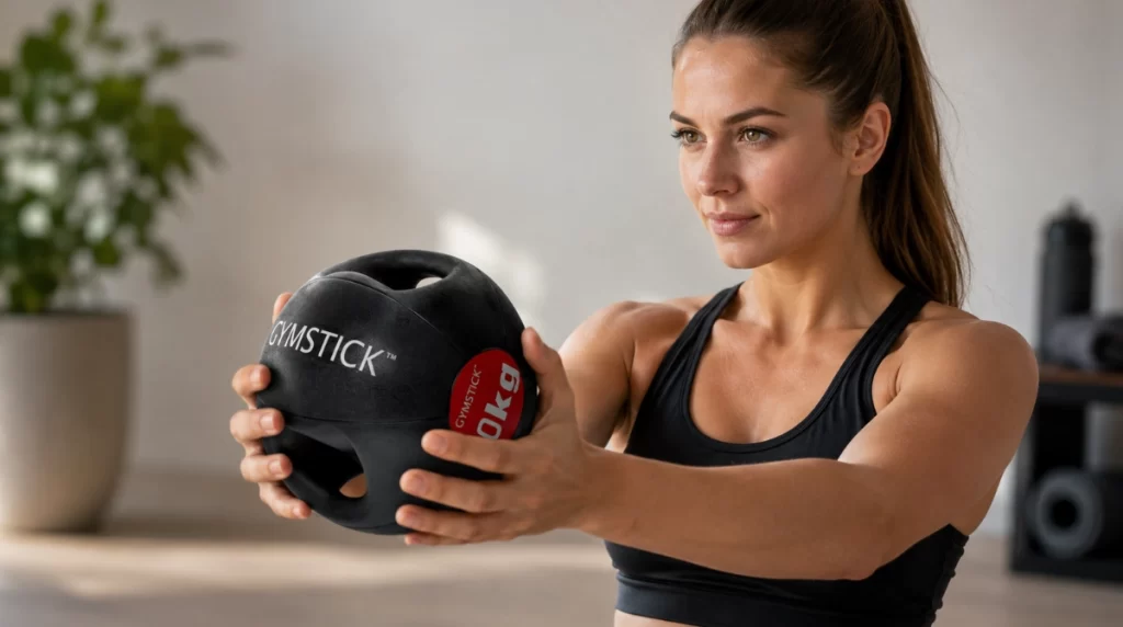 Gymstick Kuntopallo Kahvoilla - 10kg arvostelu