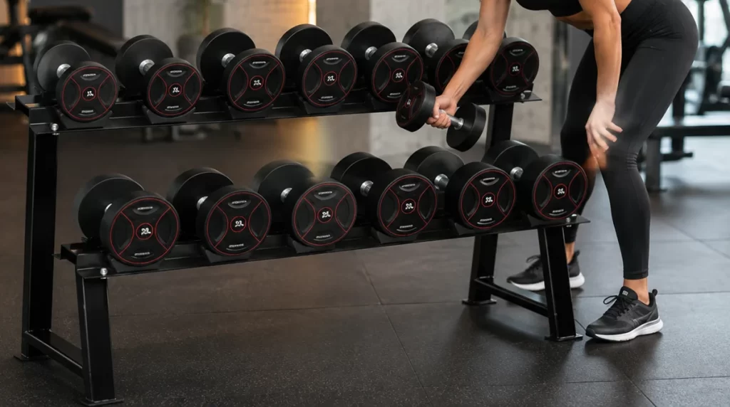Gymstick Pro Käsipainoteline 6 parille arvostelu
