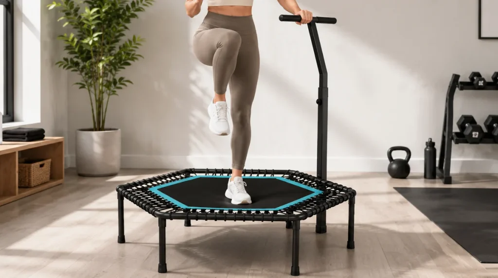 Livepro Fitness Trampoliini kahvoilla arvostelu