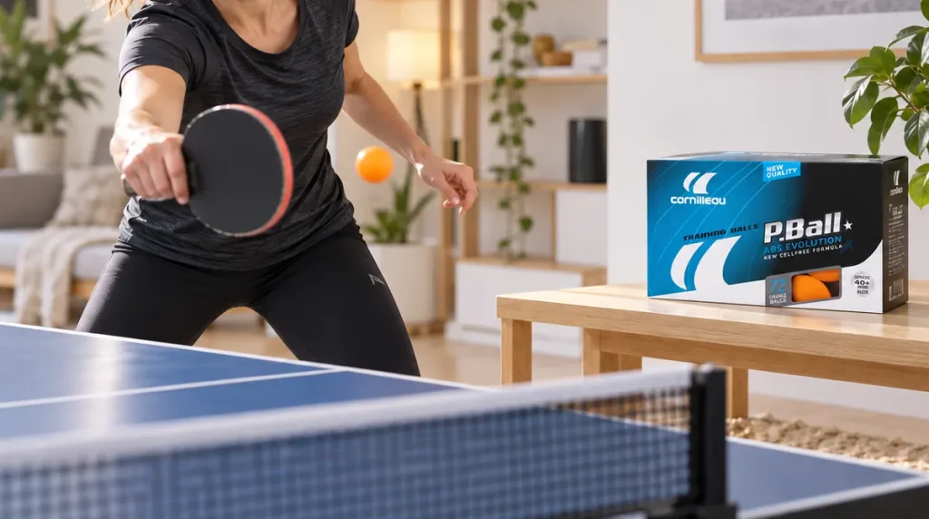 Cornilleau P-BALL ABS Evolution 1-star Ball 72pcs Orange arvostelu