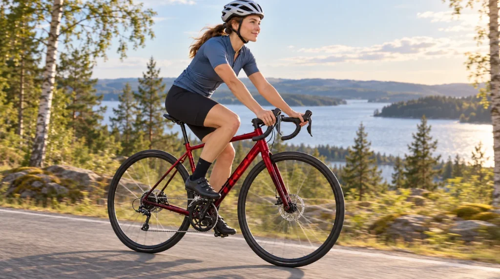 Trek Domane AL 2 Gen 4 - Crimson to Dark Carmine Fade - 54cm arvostelu